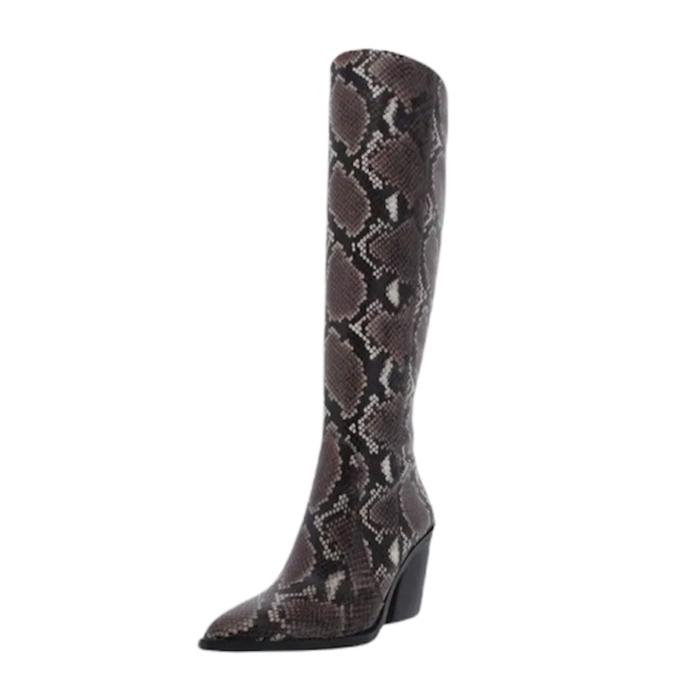 New Vince Camuto Gravana Python Boot - image 1
